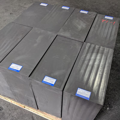 50MPa - 150MPa Carbon Brush Graphite High Purity Isostatic Graphite Block Προσαρμοσμένο