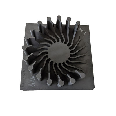 1.71 G/Cm3 Σκοτεινό γκρι ισοστατικό μπλοκ γραφίτη για τη βιομηχανία EDM