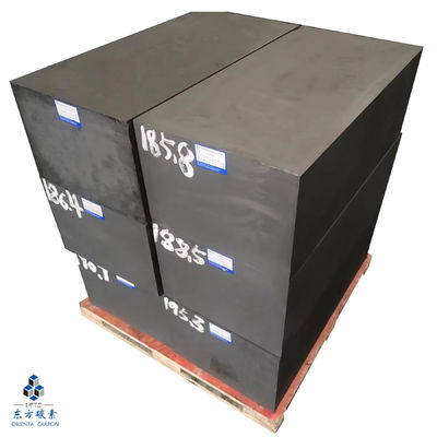 Σκοτεινά γκρι τεχνητό χύτευμα γραφίτη 1,85 G/Cm3 υψηλής πυκνότητας γραφίτη