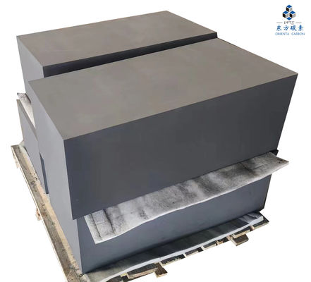 Σκοτεινά γκρι τεχνητό χύτευμα γραφίτη 1,85 G/Cm3 υψηλής πυκνότητας γραφίτη